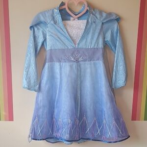 Girl's Blue Princess/Holiday Dress